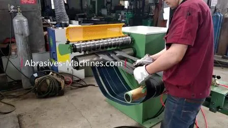Китай производит прецизионный станок для резки шлифовальной лентой