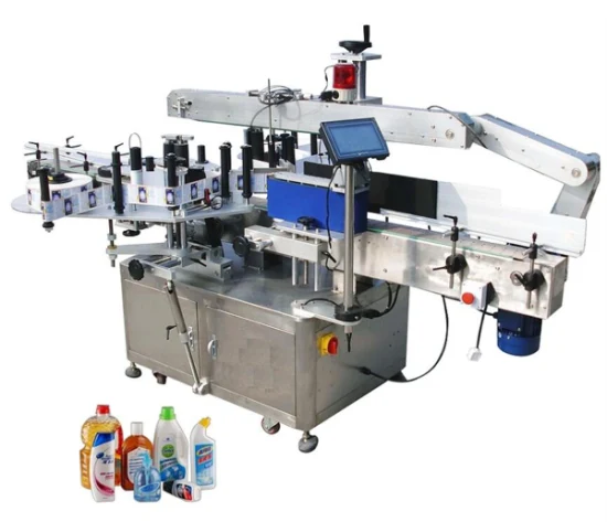 Этикетировочная машина новой конструкции для поверхности косметических бутылок, банок, стальных этикеток, этикетирования с фиксированным позиционированием.